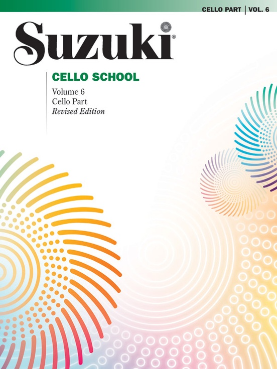 Suzuki Cello School Cello Part, Volume 6 (Revised)