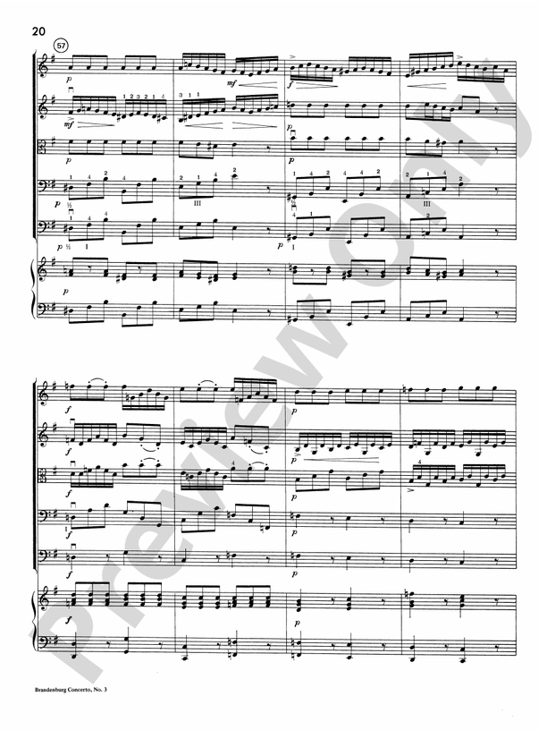 Brandenburg Concerto No. 3