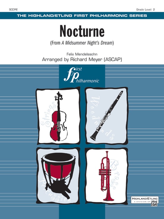 Nocturne (from A Midsummer Night's Dream): E-flat Alto Saxophone