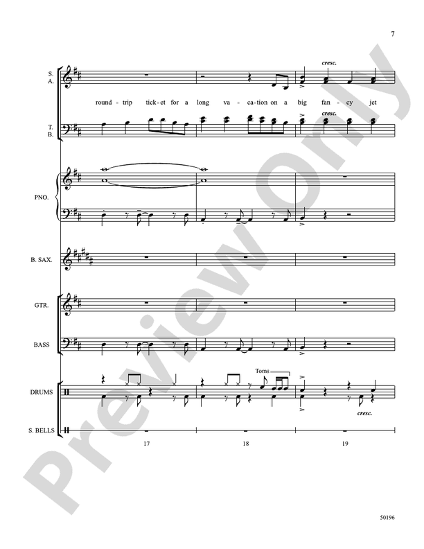 Ribbons and Bows Choral Octavo SoundPax Kacey Musgraves Digital Sheet Music Download