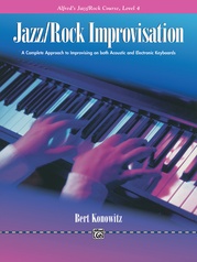 Alfred's Basic Jazz/Rock Course: Improvisation, Level 4