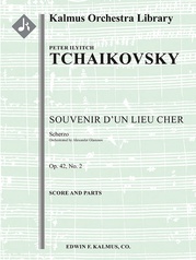 Souvenir d'un Lieu Cher, Op. 42, No. 2: Scherzo