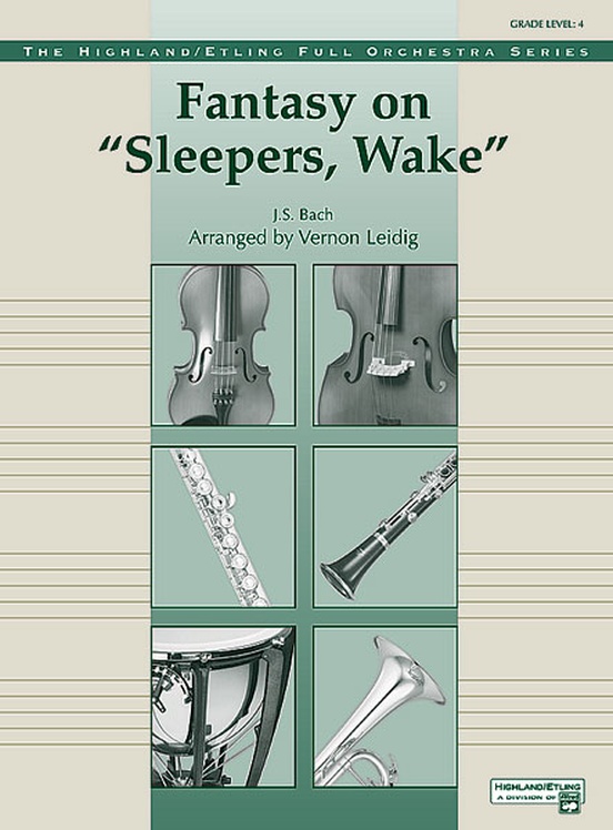 Fantasy on "Sleepers, Wake": 3rd Violin (Viola [TC])