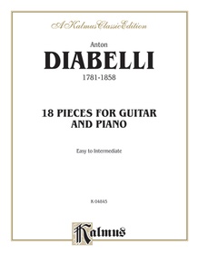 18 Pieces for Guitar and Piano (Easy to Intermediate)