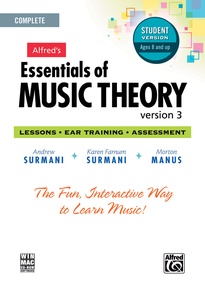 Alfred's Essentials of Music Theory: Software, Version 3 CD-ROM Student Version, Complete Volume