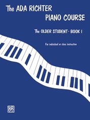 Ada Richter Piano Course: The Older Student, Book 1