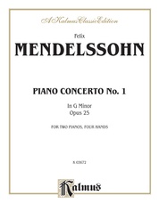 Mendelssohn: Piano Concerto No. 1 in G Minor, Op. 25