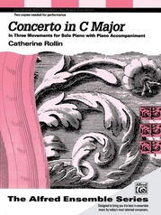 Concerto in C Major: In Three Movements for Solo Piano with Piano Accompaniment - Piano Duo (2 Pianos, 4 Hands)