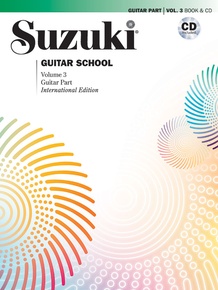 Suzuki Guitar School Guitar Part and CD, Volume 3