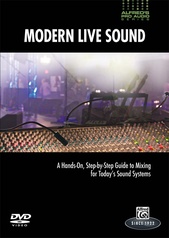 Alfred's Pro Audio Series: Modern Live Sound