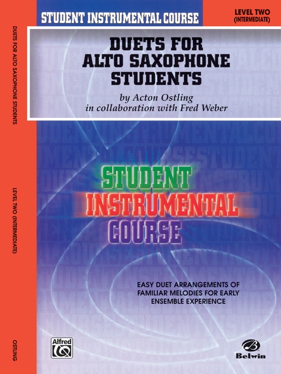 Student Instrumental Course: Duets for Alto Saxophone Students, Level II