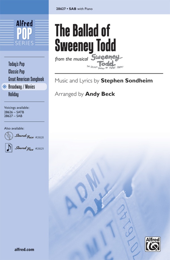 The Ballad of Sweeney Todd (from the musical Sweeney Todd)