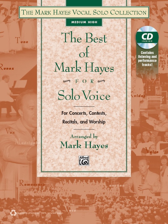 The Best of Mark Hayes for Solo Voice
