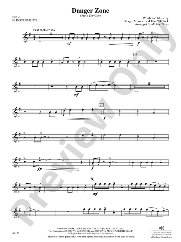 Danger Zone: Part 2 - E-flat Instruments