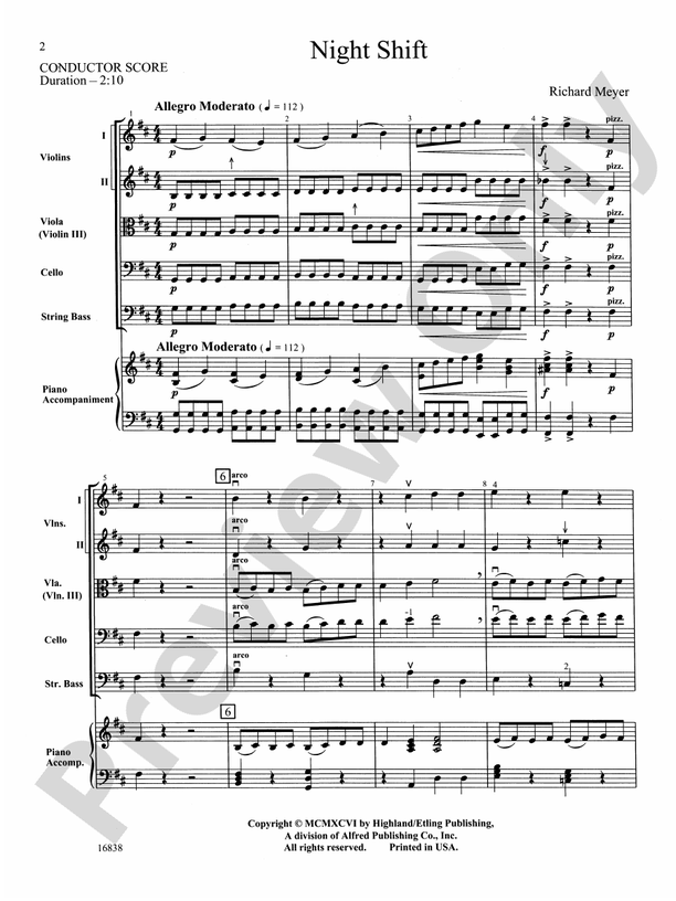 night-shift-score-string-orchestra-score-digital-sheet-music-download