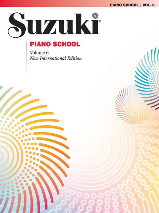 Suzuki Piano School New International Edition Piano Book, Volume 6