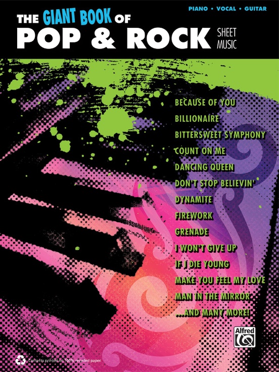 The Giant Book of Pop & Rock Sheet Music