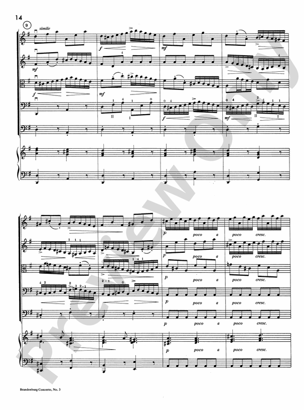 Brandenburg Concerto No. 3