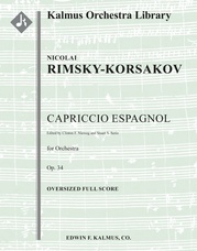 Russian Easter Overture, Op. 36: Conductor Score & Parts: Nicolai