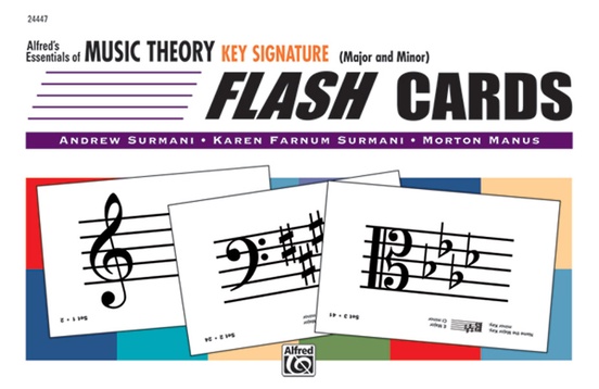 Alfred's Essentials of Music Theory: Flash Cards -- Key Signature