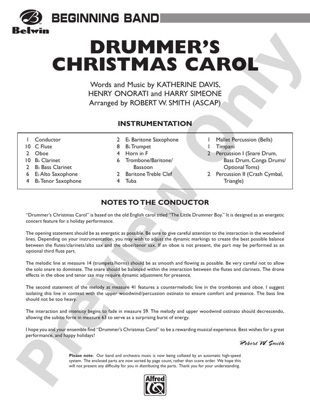 Drummer's Christmas Carol