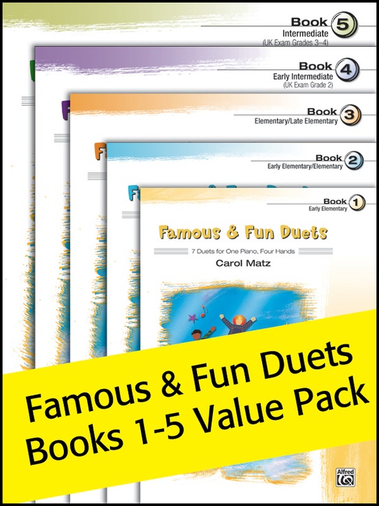 Famous & Fun Duets 1-5 (Value Pack)