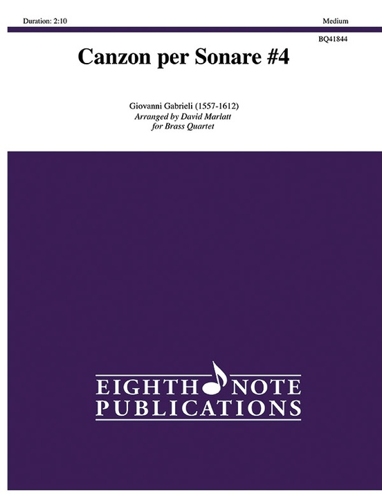 Canzon per Sonare #4