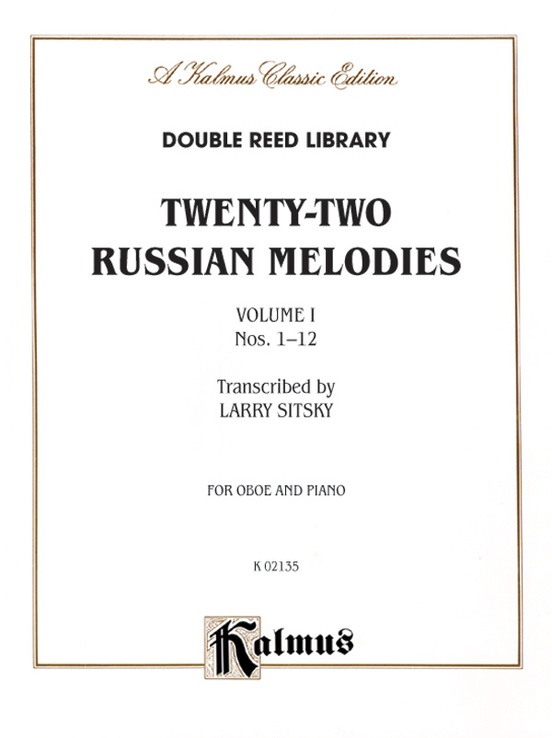 Twenty-Two Russian Melodies, Volume 1, Nos. 1-12