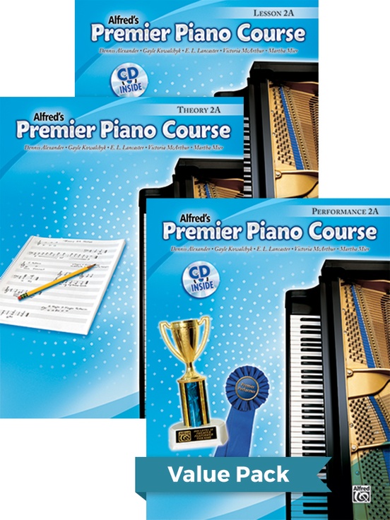 Premier Piano Course, Lesson, Theory & Performance 2A 2012 (Value Pack)