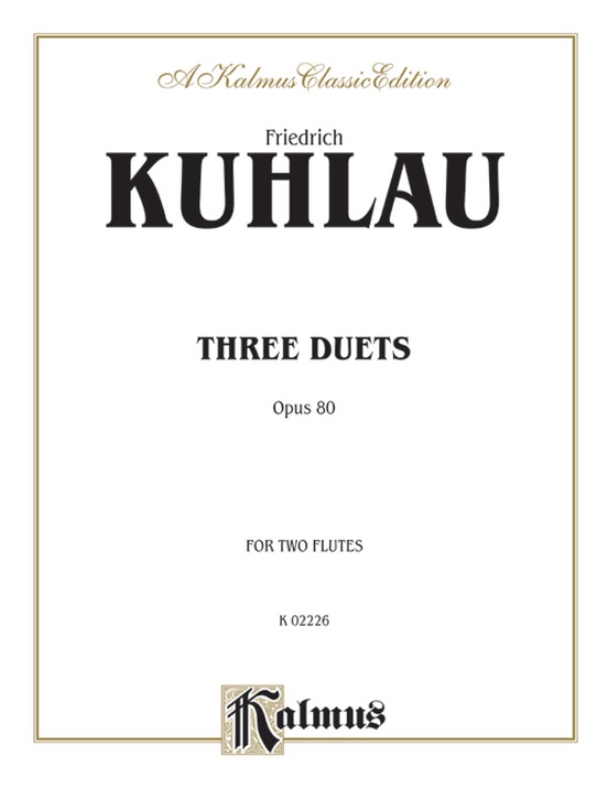 Three Duets, Opus 80