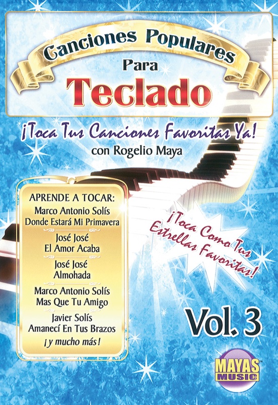 Canciones Populares Para Teclado Vol. 3