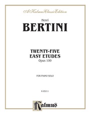 Twenty-five Easy Studies, Opus 100