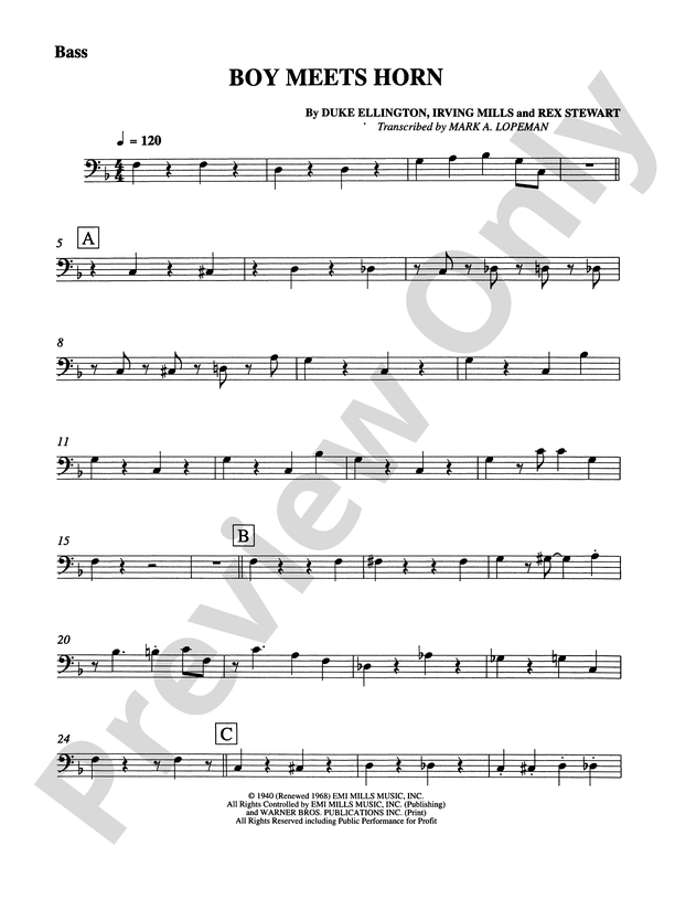Boy Meets Horn: String Bass