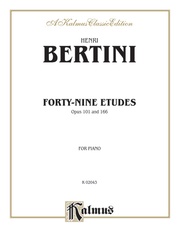 Forty-nine Etudes, Opus 101 and 166