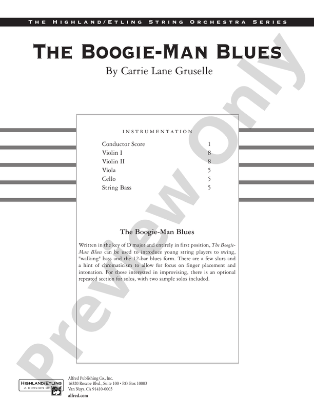 The Boogie-Man Blues