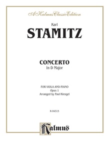 Stamitz: Concerto in D Major, Op. 1