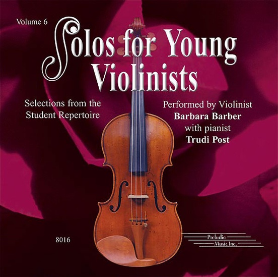 Solos for Young Violinists CD, Volume 6