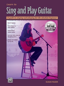nægte Skriv email nominelt Learn to Sing and Play Guitar: Guitar Book & Online Audio | Alfred Music