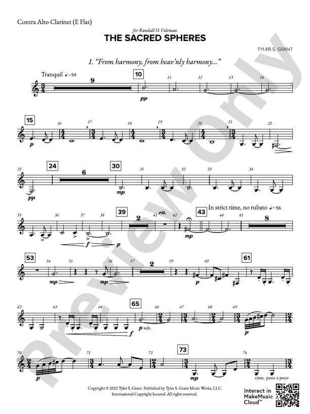 The Sacred Spheres Eflat ContraAlto Eflat ContraAlto Part Digital