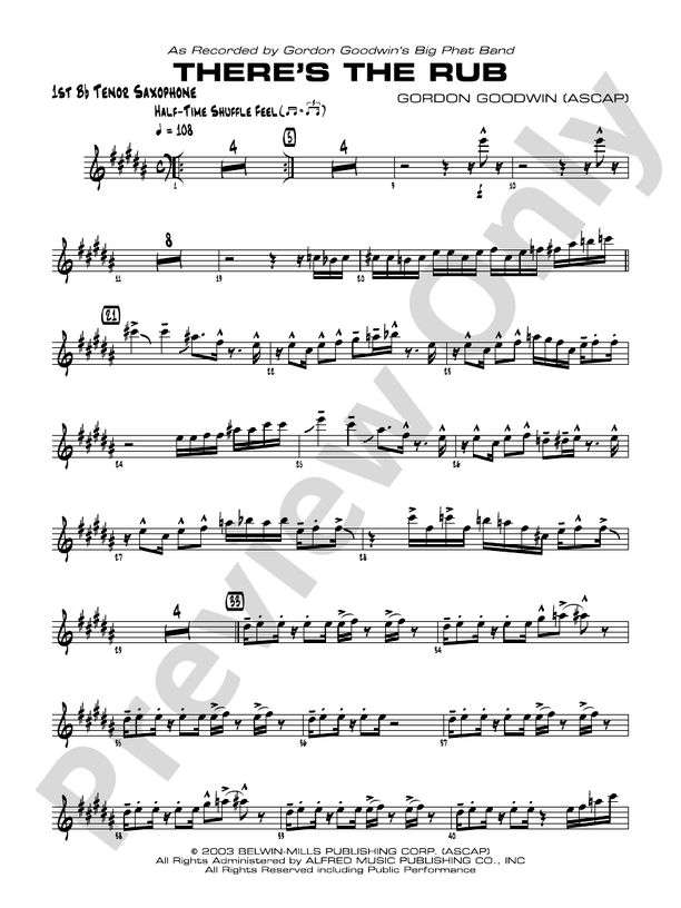 The Big Book Of Tenor Sax Songs - Recueil De Partitions Pour Saxophone Ténor