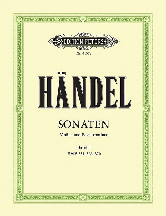 Sonatas for Violin and Continuo, Vol. 1