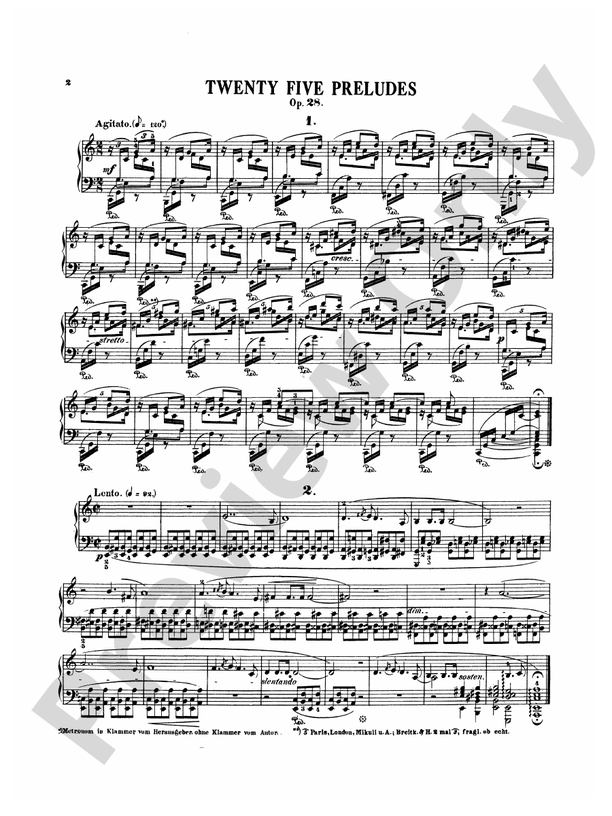 Chopin: Preludes (Ed. Eduard Mertke)