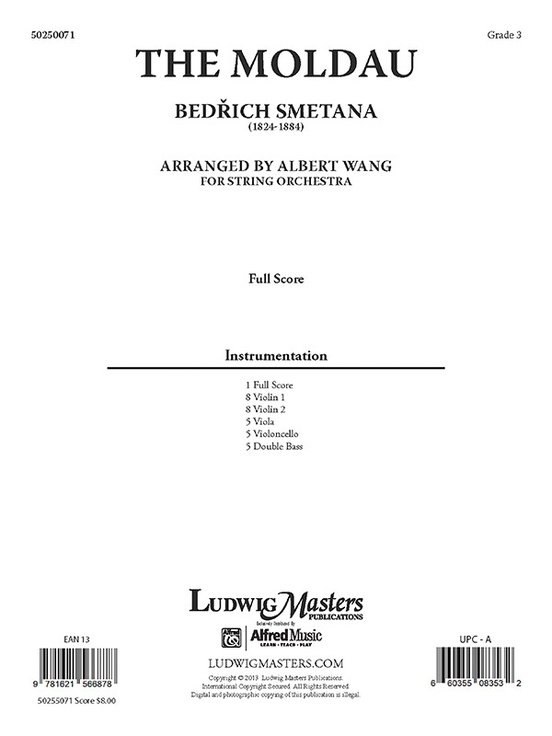 The Moldau: String Orchestra Conductor Score: Bedrich Smetana | Sheet Music