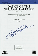 洋書　Basket of Plums Songbook Dance of the Sugar-Plum Fairy: SSAA, a cappella Choral