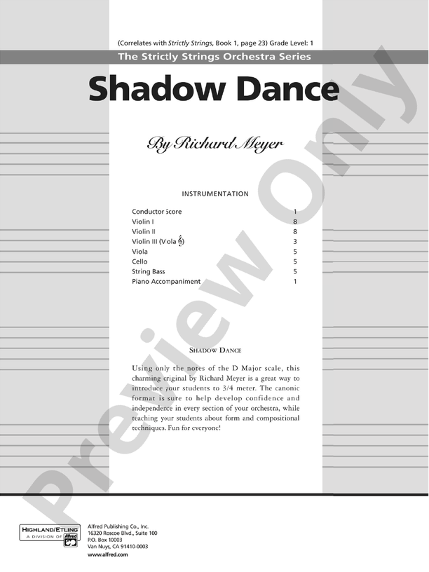Shadow Boxing - Drum Set - Digital Sheet Music