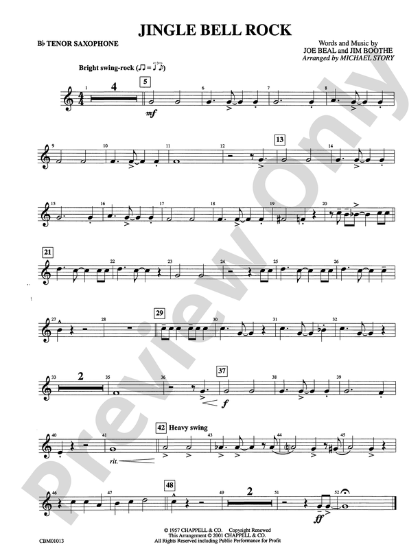 Jingle Bell Rock: 1st B-flat Trumpet