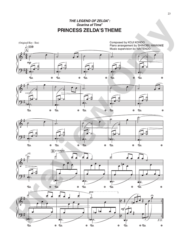 SONG OF TIME Sheet Music Download