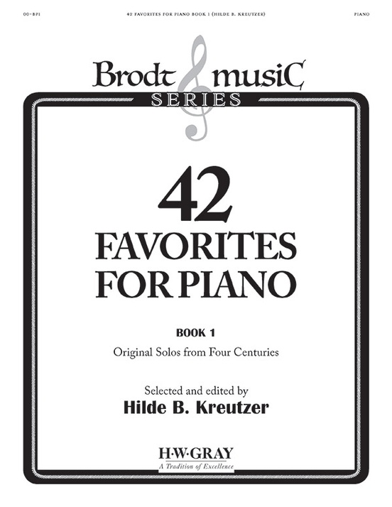 42 Favorites for Piano, Book 1