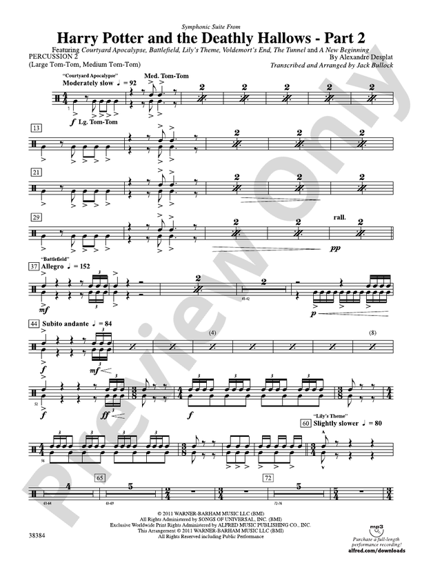 Harry Potter and the Deathly Hallows, Part 2, Symphonic Suite from 2nd