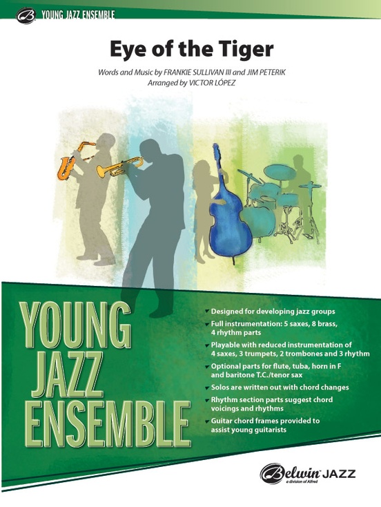 Eye of the Tiger: Jazz Ensemble Conductor Score & Parts